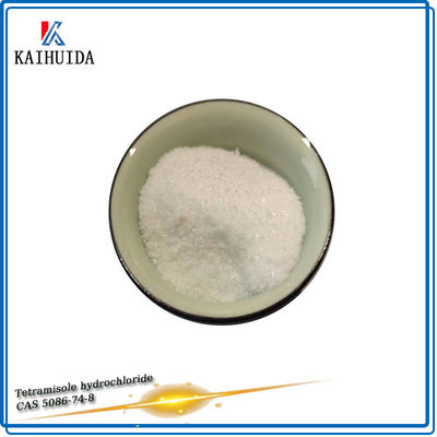 Het Waterstofchloridehcl van Pharmatetramisole Wit Poeder CAS 5086-74-8