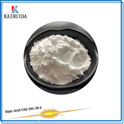 OEM Grondstoffen Kojic Zuur Poeder Bulkcas 501-30-4