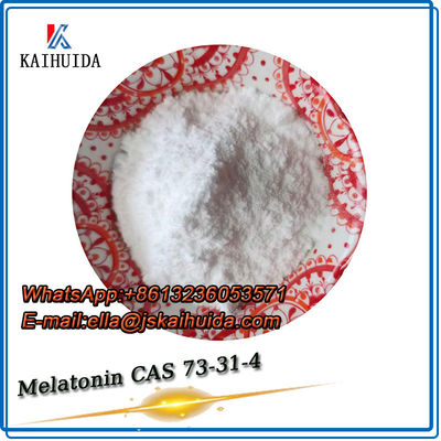 Farmaceutische tussenproducten CAS 73-31-4 Ruwe stof Melatonine 99% Assay Melatonine poeder